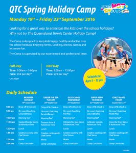 QTC Spring Holiday Camp